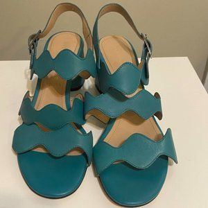 Aqua Three Strap Bruno Remi Sandals